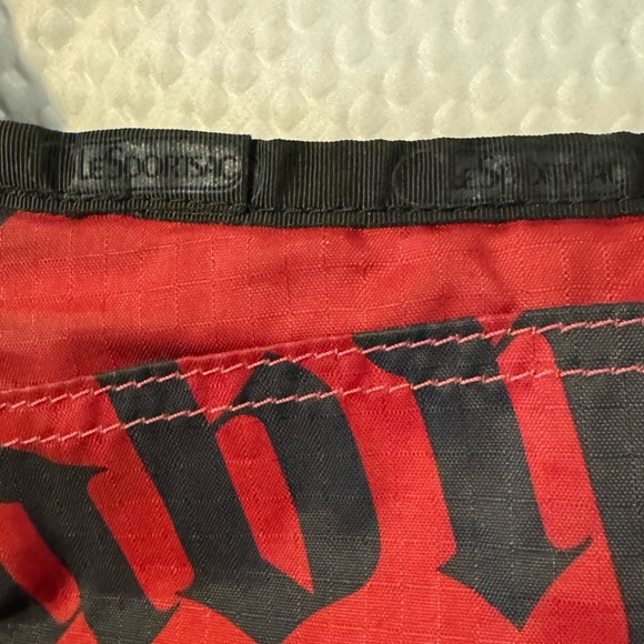 L.A.M.B. x LeSportsac Red and Black Crossbody Bag - Picture 4 of 7